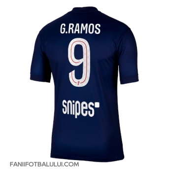 Paris Saint-Germain Goncalo Ramos #9 Tricou Fotbal Replică 2025-26 Barbati Acasa